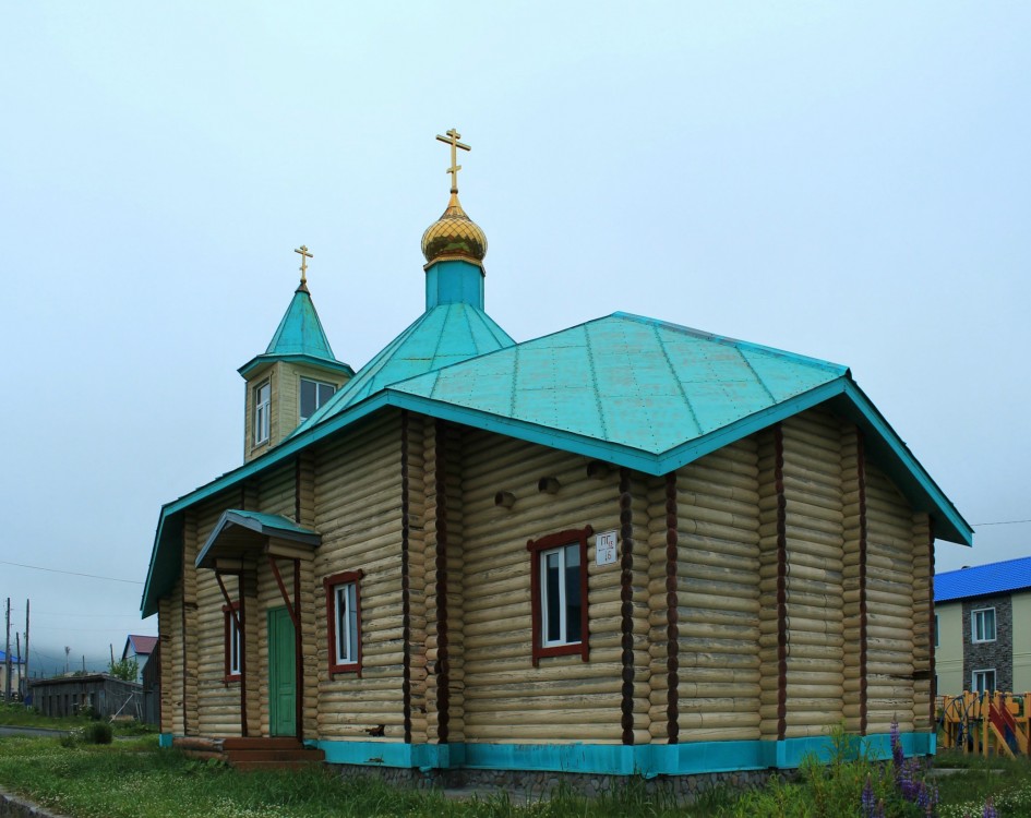Церковь Иннокентия, митрополита Московского, Северо-Курильск (Северо-Курильский городской округ, Сахалинская область). фасады, Фото Анастасии Крутиковой