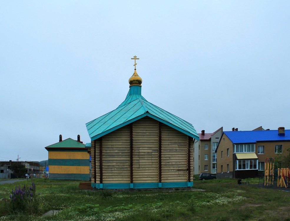 Северо-Курильск. Церковь Иннокентия, митрополита Московского. фасады, Фото Анастасии Крутиковой