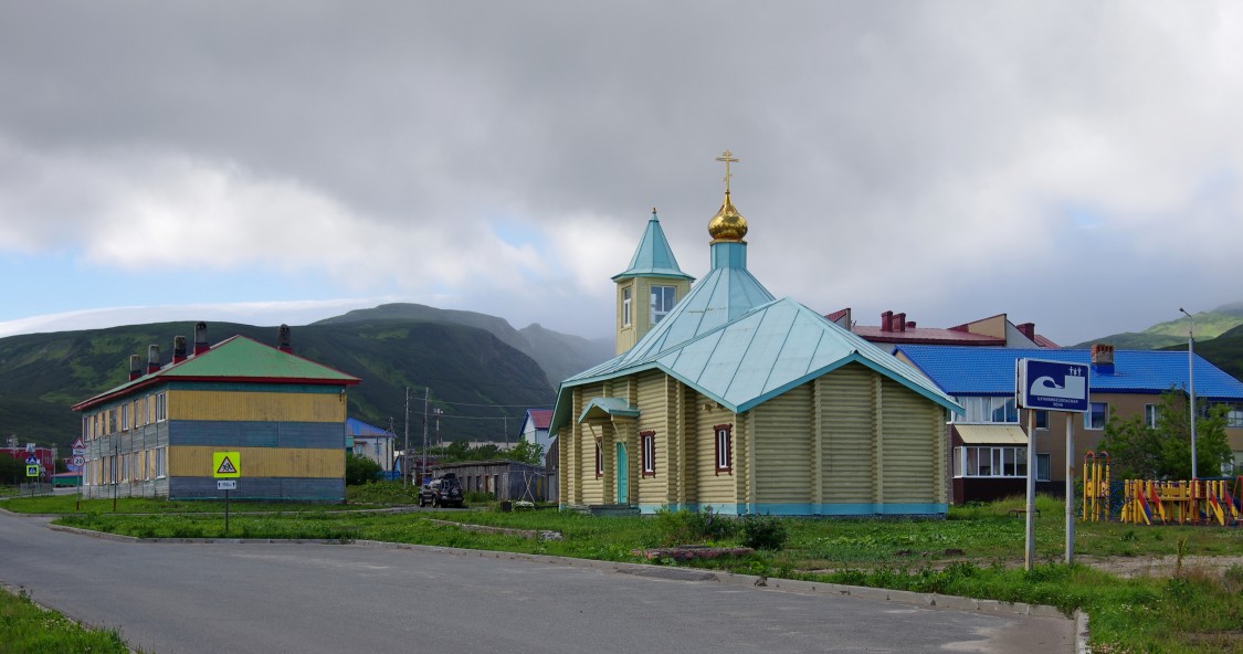 Церковь Иннокентия, митрополита Московского, Северо-Курильск (Северо-Курильский городской округ, Сахалинская область). фасады