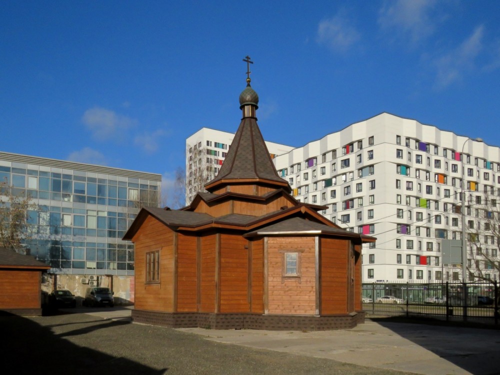 Церковь Ксении Петербургской на Берёзовой аллее, Отрадное (Северо-Восточный административный округ (СВАО), г. Москва). фасады
