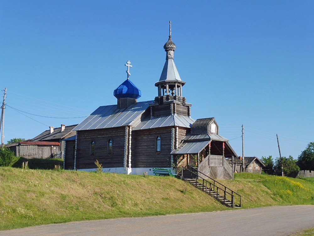 Красногвардейский. Церковь Троицы Живоначальной. фасады