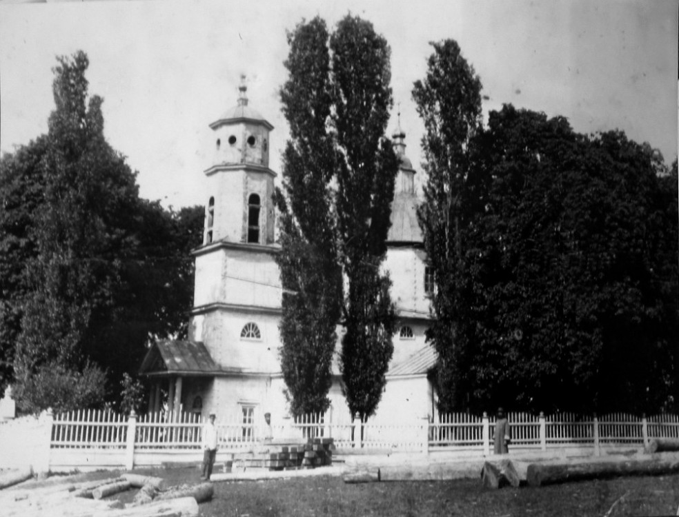 Церковь Василия Великого, Хинель (Севский район, Брянская область). архивная фотография