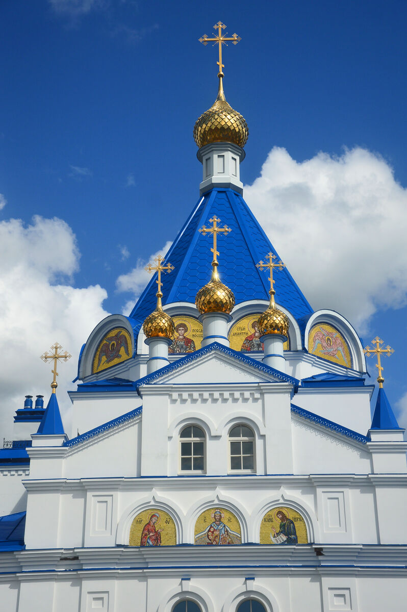 Церковь Новомучеников и исповедников Церкви Русской, Санино (Петушинский район, Владимирская область). архитектурные детали