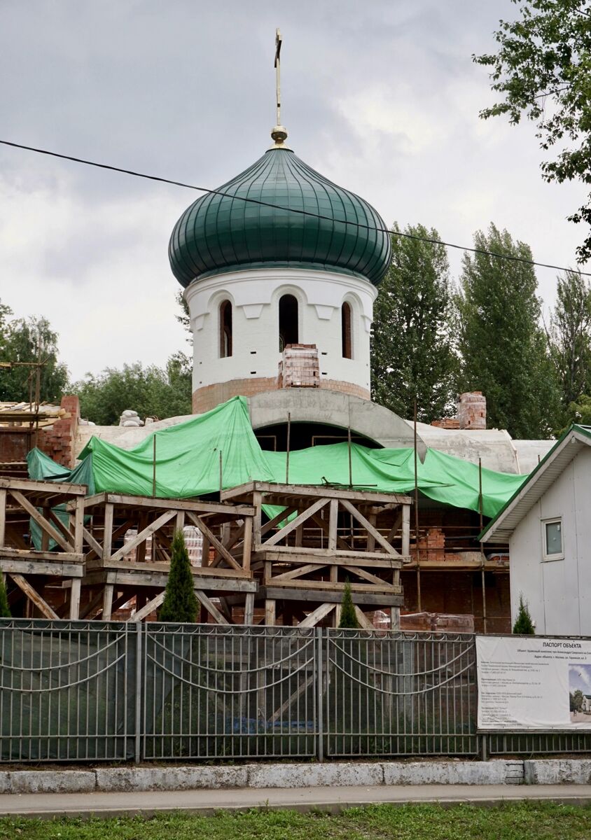 Церковь Александра Свирского на Соколиной Горе, Соколиная Гора (Восточный административный округ (ВАО), г. Москва). документальные фотографии