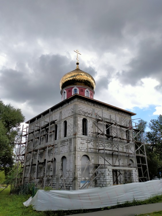 Церковь Сретения Господня в Бирюлёве, Бирюлёво Западное (Южный административный округ (ЮАО), г. Москва). дополнительная информация, Новый храм достраивается