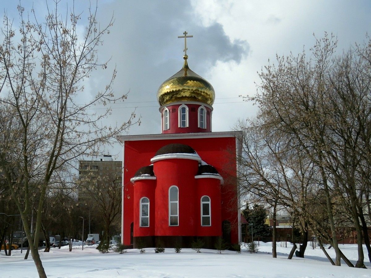 Церковь Сретения Господня в Бирюлёве, Бирюлёво Западное (Южный административный округ (ЮАО), г. Москва). фасады
