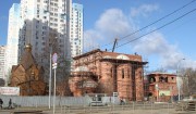 Церковь Ермогена, Патриарха Московского и всея Руси (новая), Строящаяся церковь Ермогена, патриарха Всероссийского, в Зюзино<br>, Москва, Юго-Западный административный округ (ЮЗАО), г. Москва