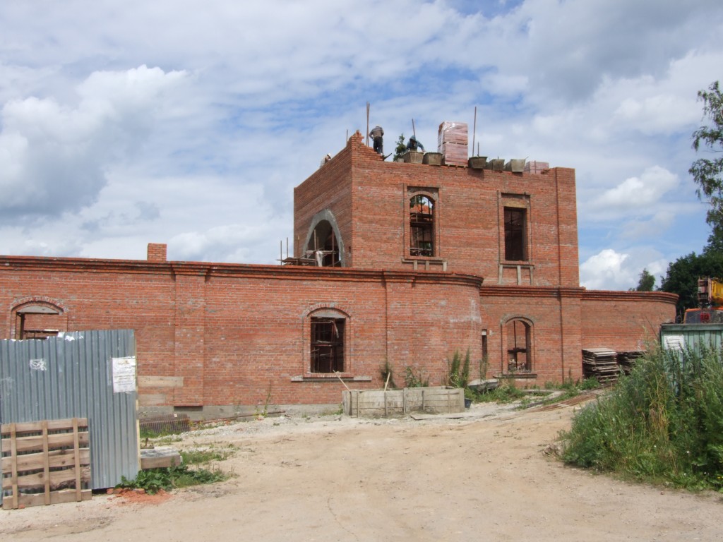 документальные фотографии. Церковь Преображения Господня (новая), Полотняный Завод (Дзержинский район, Калужская область)