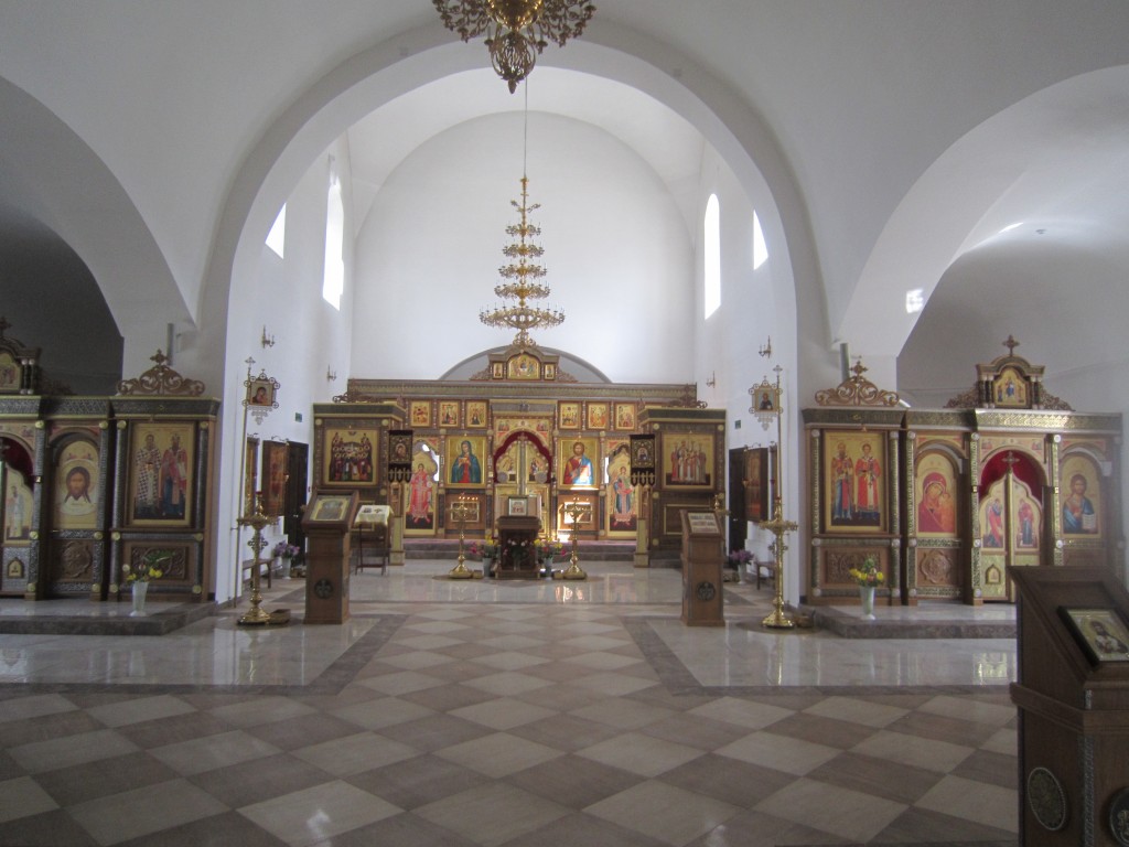 Церковь Преображения Господня (новая), Полотняный Завод (Дзержинский район, Калужская область). интерьер и убранство