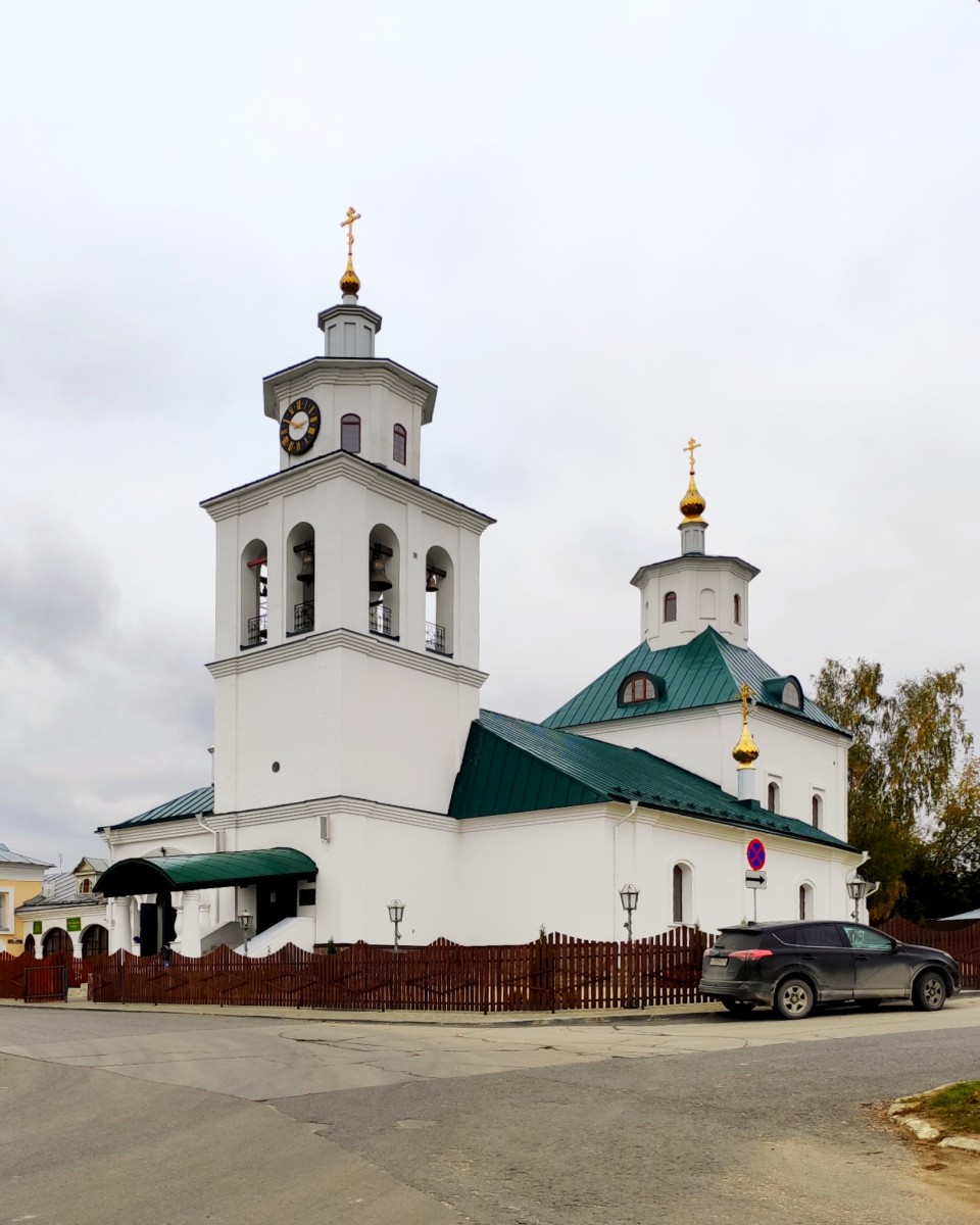 Церковь Преображения Господня (новая), Полотняный Завод (Дзержинский район, Калужская область). фасады