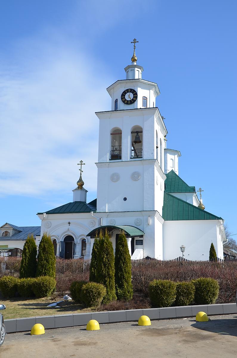 фасады. Церковь Преображения Господня (новая), Полотняный Завод (Дзержинский район, Калужская область)