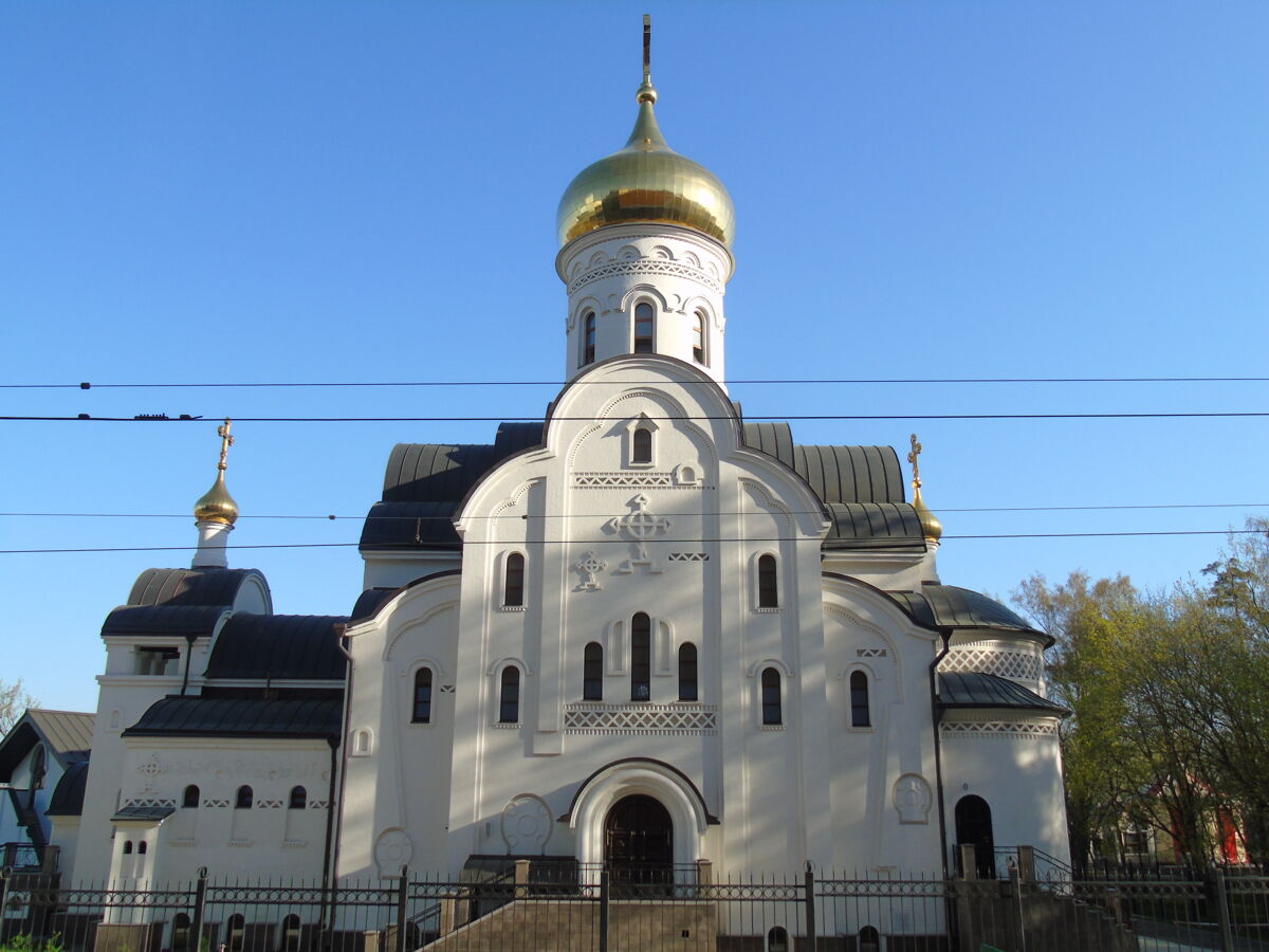 Церковь Николая Чудотворца в Щукине (новая), Щукино (Северо-Западный административный округ (СЗАО), г. Москва). фасады