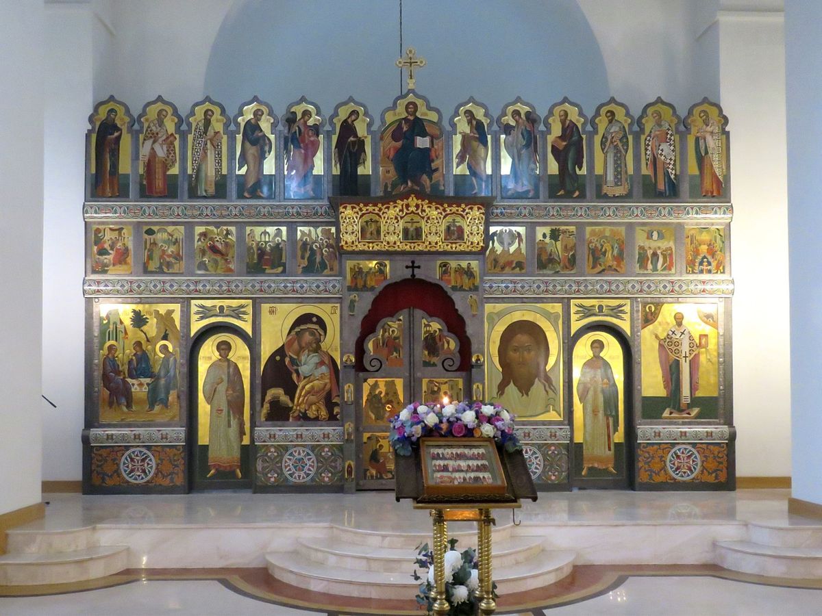 Церковь Николая Чудотворца в Щукине (новая), Щукино (Северо-Западный административный округ (СЗАО), г. Москва). интерьер и убранство