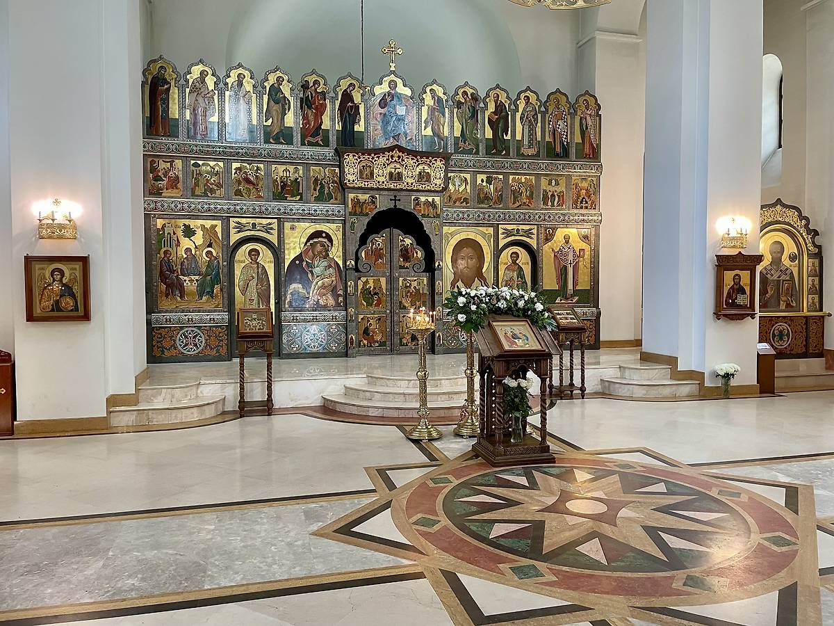 интерьер и убранство. Церковь Николая Чудотворца в Щукине, Щукино (Северо-Западный административный округ (СЗАО), г. Москва)
