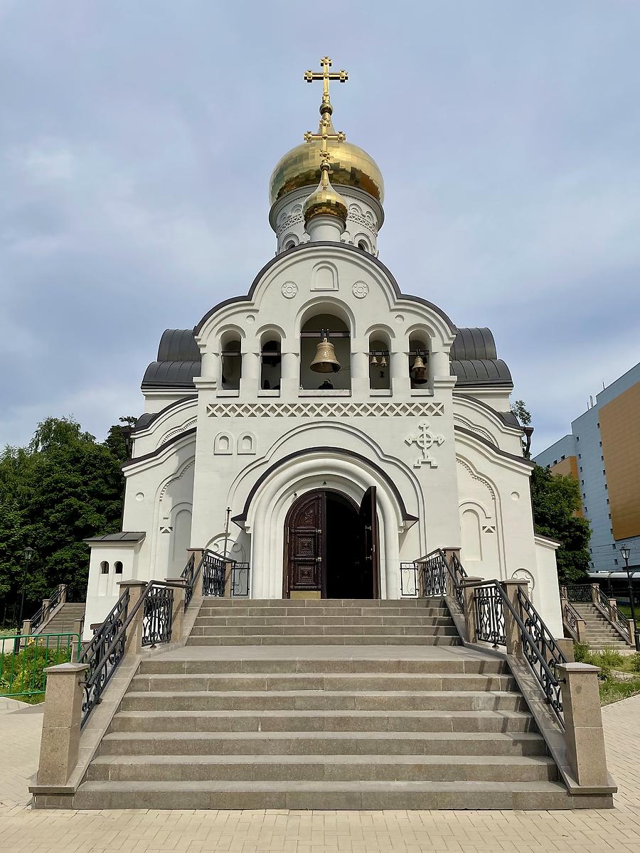 фасады. Церковь Николая Чудотворца в Щукине, Щукино (Северо-Западный административный округ (СЗАО), г. Москва)