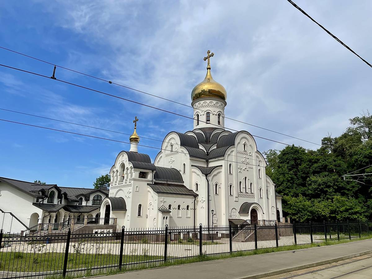 фасады. Церковь Николая Чудотворца в Щукине, Щукино (Северо-Западный административный округ (СЗАО), г. Москва)