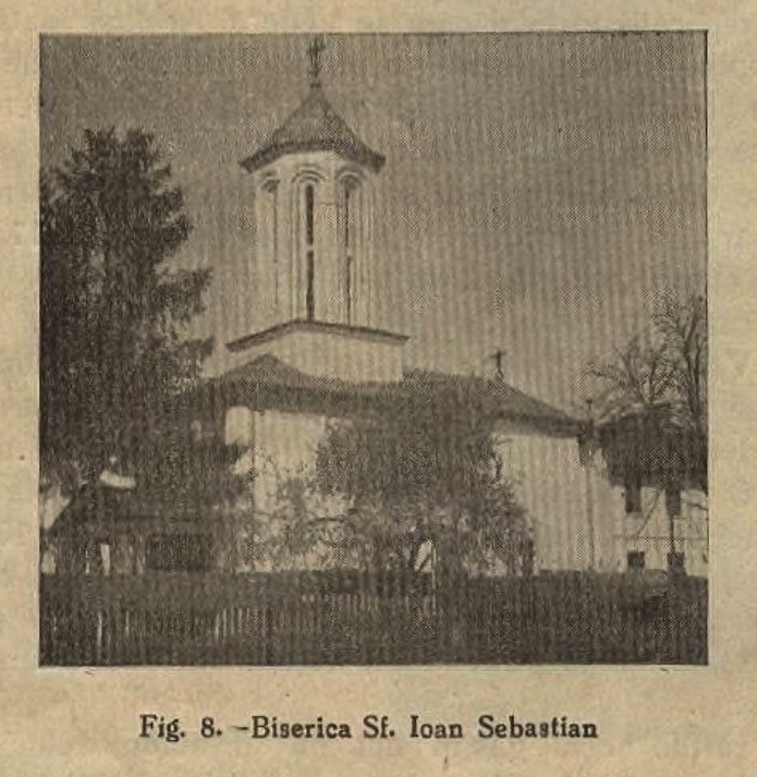 Церковь Иоанна Предтечи, Крайова (Долж, Румыния). архивная фотография, Единственное сохранившееся изображение храма. Частная коллекция. Фото 1930-х годов