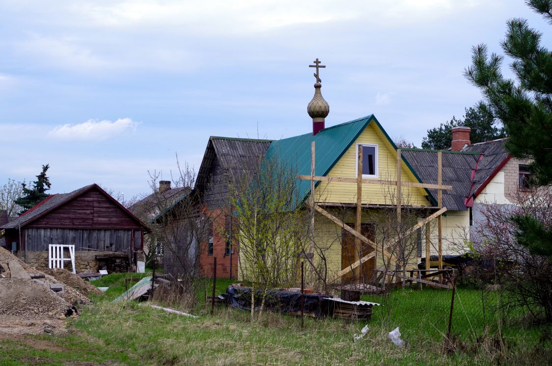 Церковь Аввакума протопопа, Екабпилс (Екабпилсский край, Латвия). фасады, Храм в процессе строительства.
