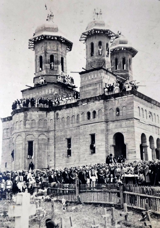 Церковь Вознесения Господня, Хангу (Нямц, Румыния). архивная фотография, Частная коллекция. Фото 1937 г.