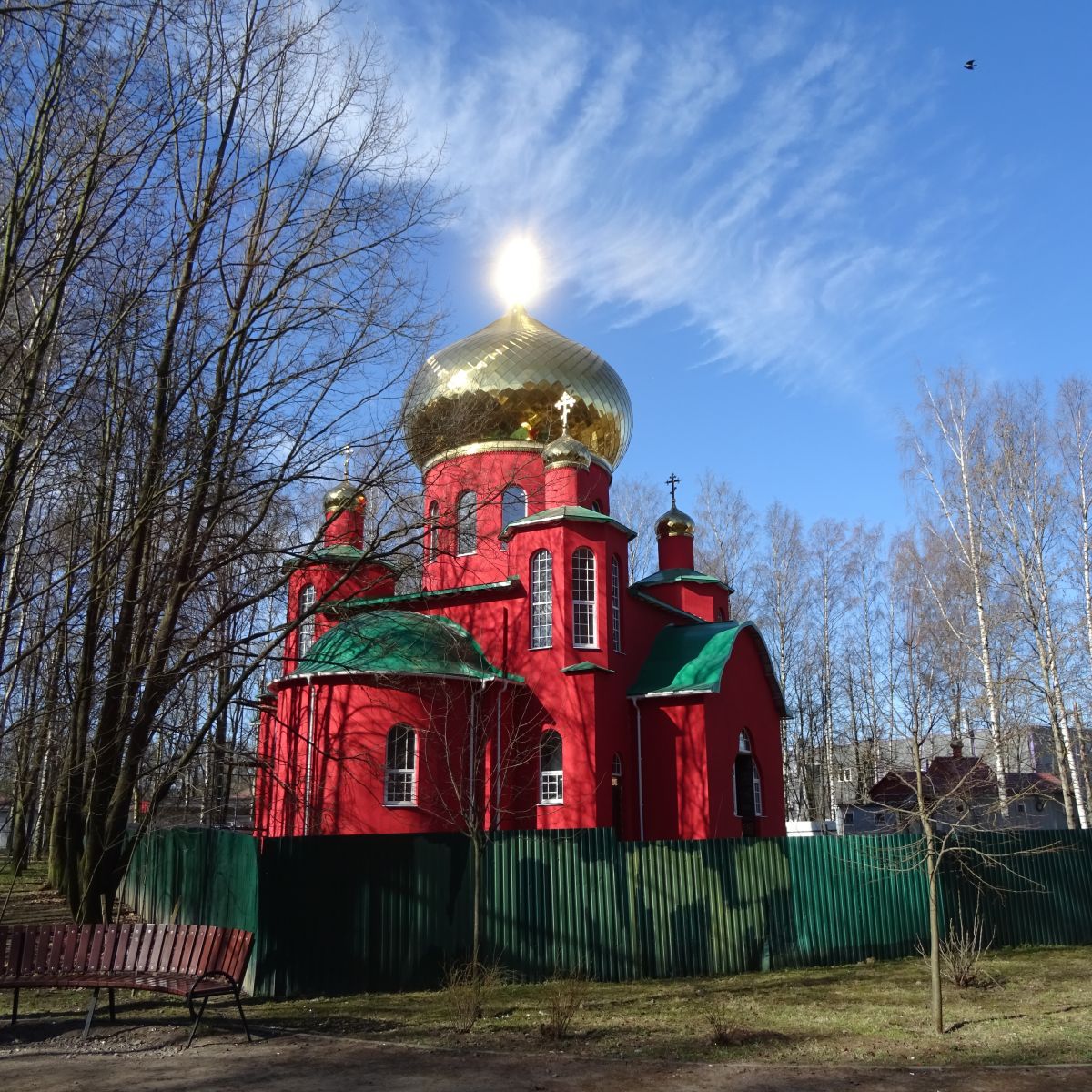 Красносельский район. Церковь Александры, царственной страстотерпицы, в Горелове. фасады