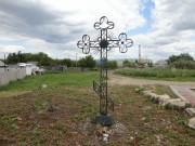 Часовня-купальня на святом источнике Михаила Архангела, Поклонный крест рядом с часовней.<br>, Суходол, Сергиевский район, Самарская область