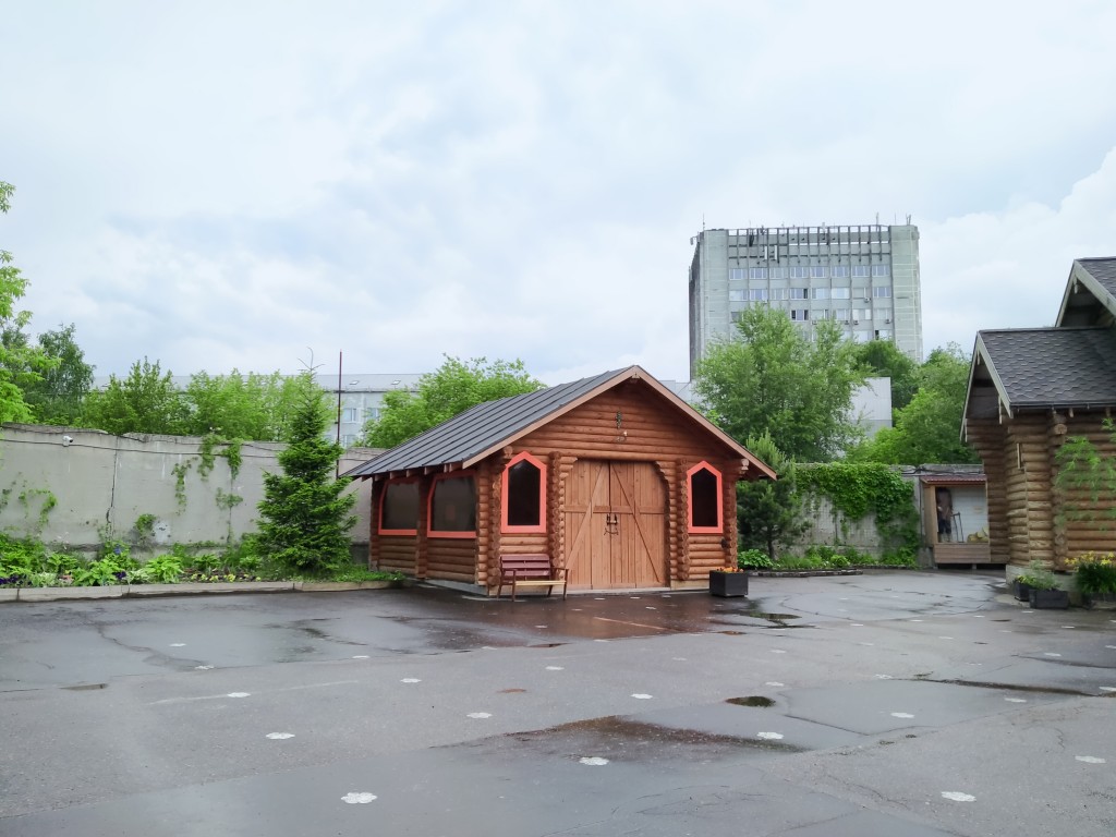 Водосвятная часовня, Нагатино-Садовники (Южный административный округ (ЮАО), г. Москва). фасады