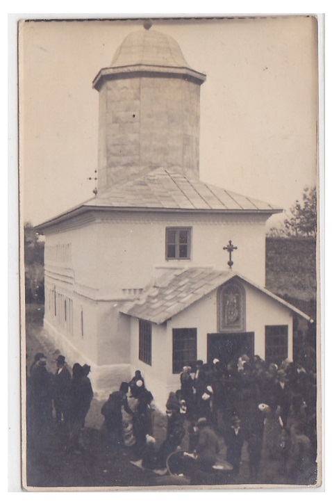 Церковь Димитрия Солунского, Халеш (Бузэу, Румыния). архивная фотография, Фото 1939 г. из приходского архива