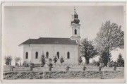 Церковь Успения Пресвятой Богородицы, Тиражная почтовая открытка 1940-х годов<br>, Цебя, Хунедоара, Румыния