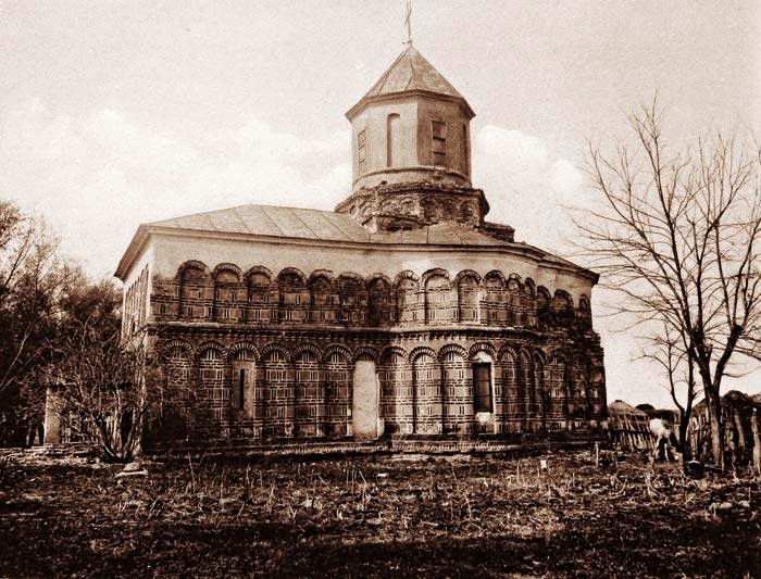 Монастырь Кошуна. Церковь Николая Чудотворца, Мофлени (Долж, Румыния). архивная фотография, Фото 1900 г. из приходского архива