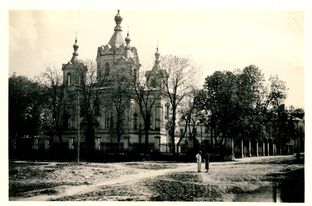 Церковь Николая Чудотворца, Томашув-Любельский (Люблинское воеводство, Польша). архивная фотография, Частная коллекция. Фото 1910-х годов