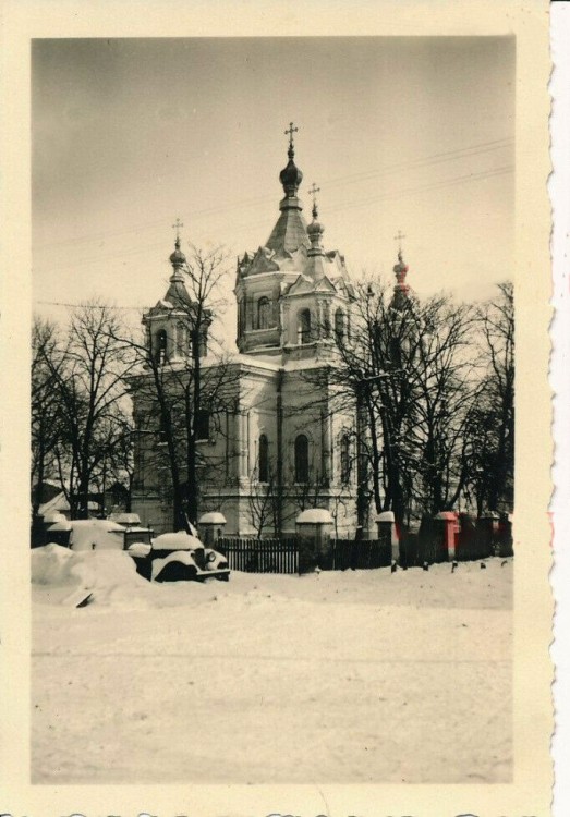 Томашув-Любельский. Церковь Николая Чудотворца. архивная фотография, Фото 1940 г. с аукциона e-bay.de