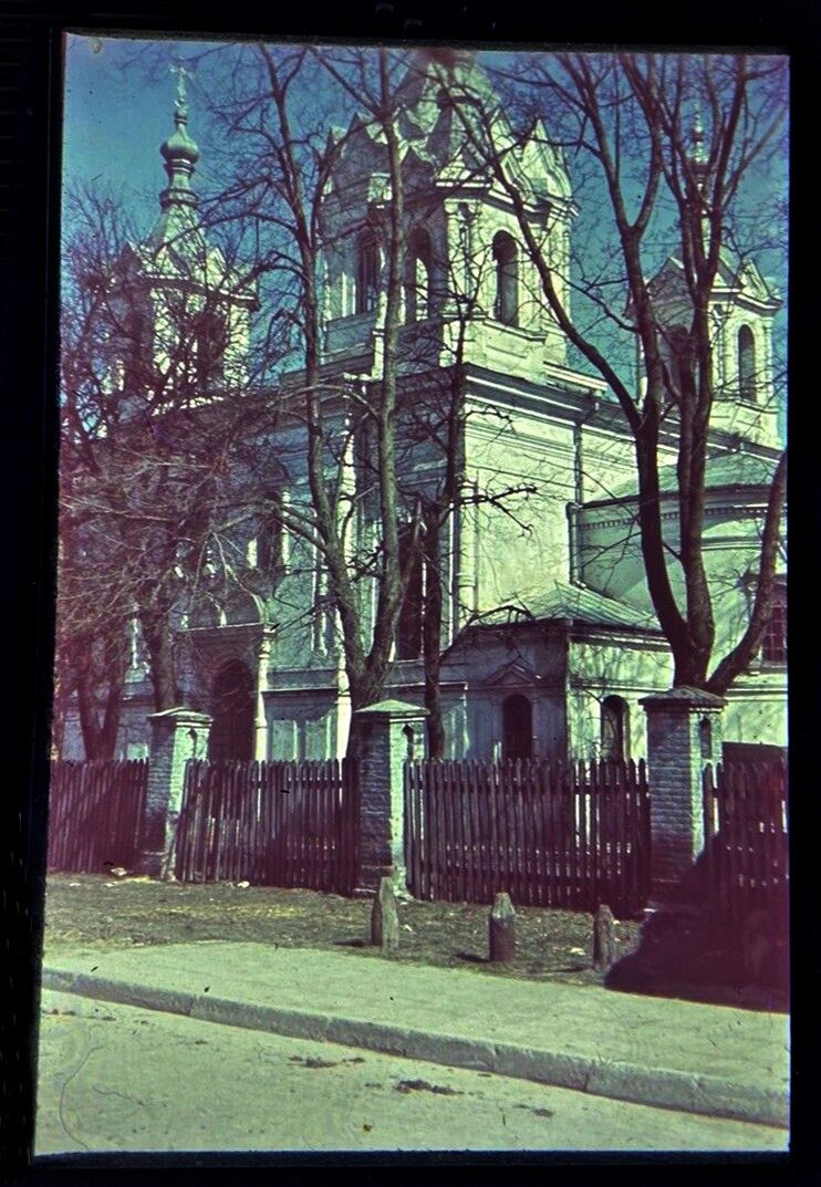 Томашув-Любельский. Церковь Николая Чудотворца. архивная фотография, Фото 1940 г. с аукциона e-bay.de