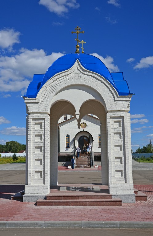 Владимирский скит. Часовня-сень, Дворцы (Дзержинский район, Калужская область). фасады
