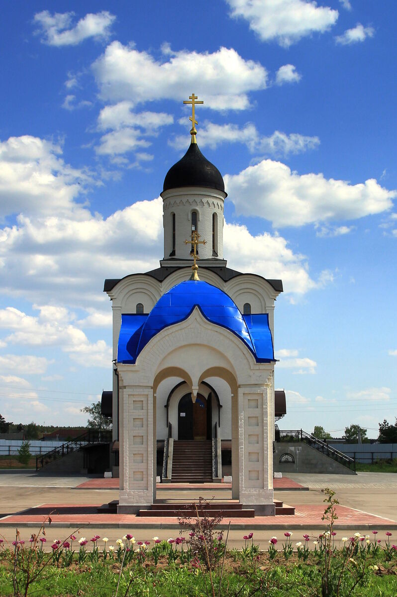 Владимирский скит. Часовня-сень, Дворцы (Дзержинский район, Калужская область). фасады