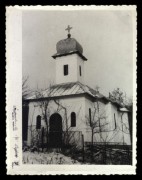 Церковь Георгия Победоносца, Фото 1930-х годов из приходского архива<br>, Чердак, Бакэу, Румыния