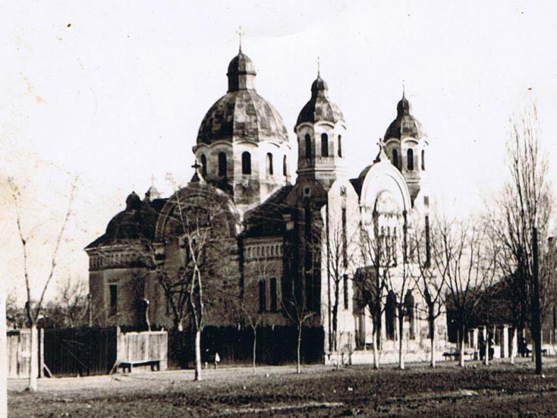 Церковь Воскресения Всех Святых, Шипет (Тимиш, Румыния). архивная фотография, Фото 1960-х годов из приходского архива