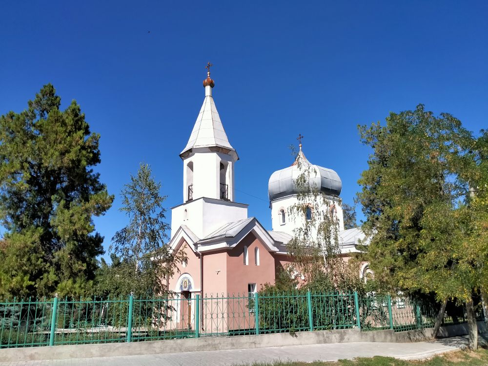 Зуя. Церковь Николая Чудотворца. общий вид в ландшафте