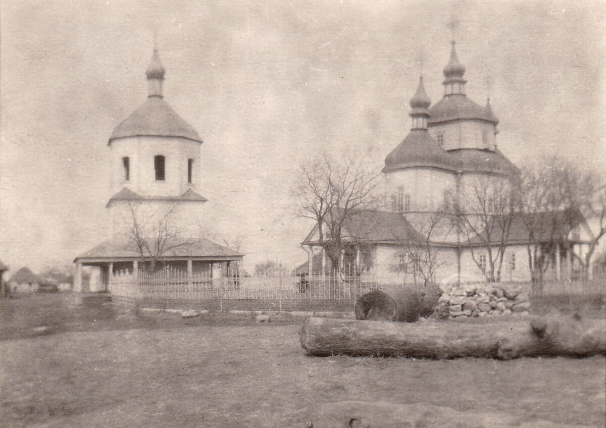 Церковь Георгия Победоносца, Петриковка (Днепровский район, Украина, Днепропетровская область). архивная фотография, Фото 1907 года