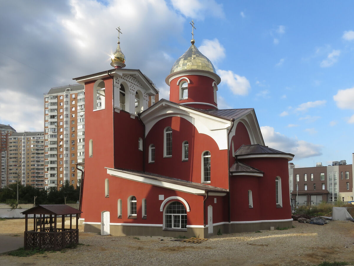 Церковь Георгия Победоносца в Московском, Московский (Новомосковский административный округ (НАО), г. Москва). фасады