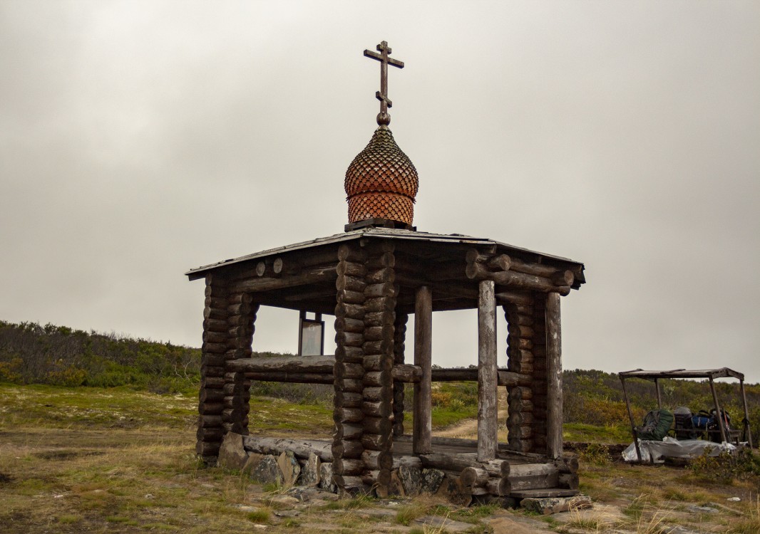 полуостров Средний. Часовня Андрея Первозванного. фасады