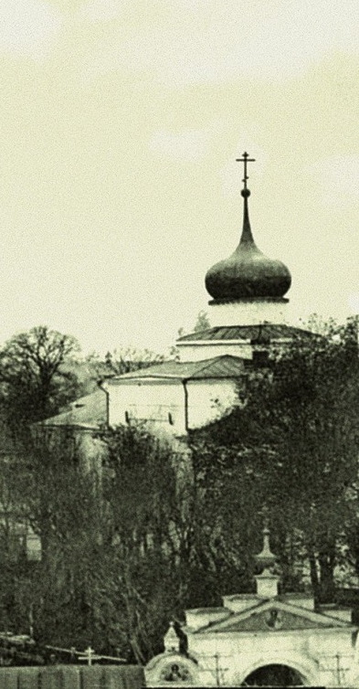 Сергиевская церковь. Начало XX в., архивная фотография. Благовещенский женский монастырь. Церковь Сергия Радонежского, Киржач (Киржачский район, Владимирская область)