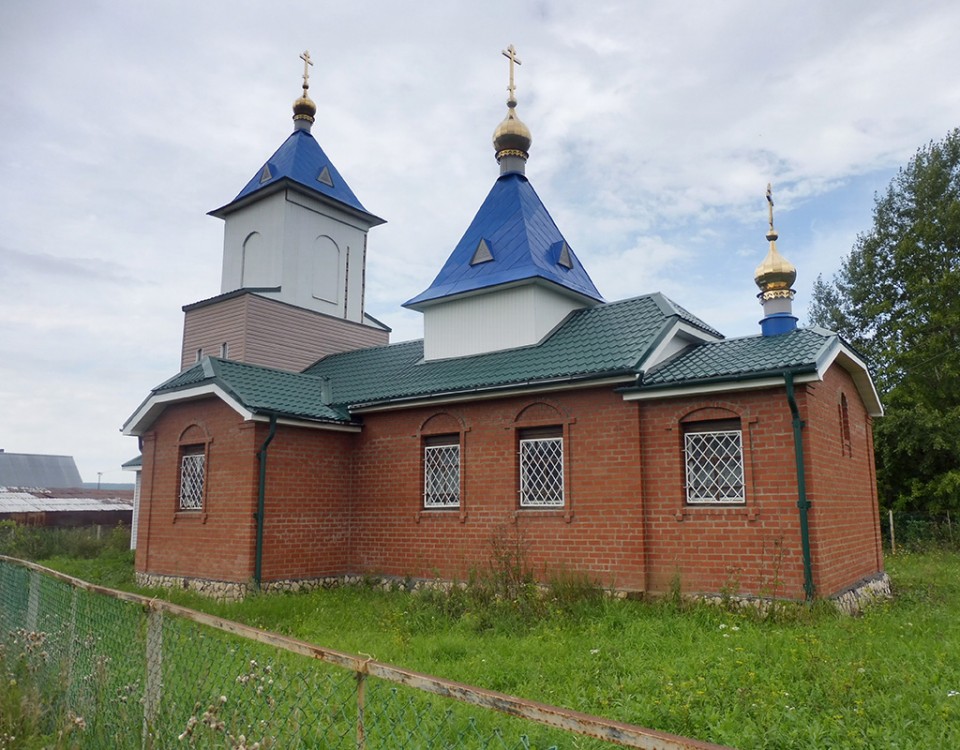 Церковь Петра и Павла, Русская Тавра (Красноуфимский район (Красноуфимский округ), Свердловская область). фасады, Южный фасад