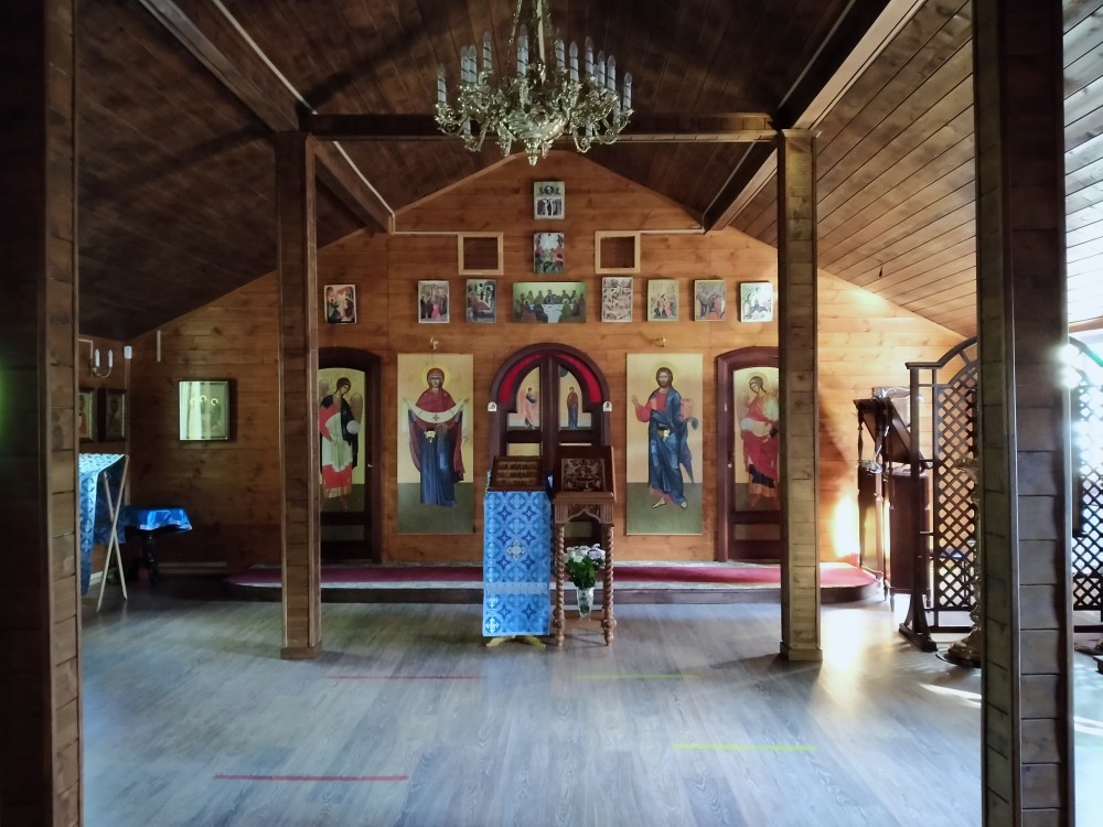 Кунцево. Церковь Евфросинии Полоцкой в Кунцеве. интерьер и убранство, внутри церкви