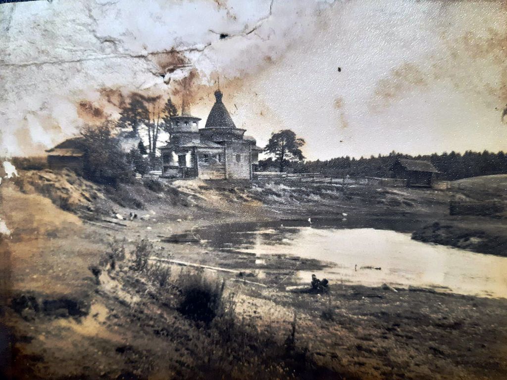 Церковь Всех Святых, Баклановская, урочище (Тарногский район, Вологодская область). архивная фотография, Фото  Анастасия Красовицкая (с разрешения)
