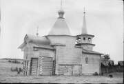 Церковь Всех святых, Общий вид с северо-восточной стороны. Фото 1947 г. из коллекции ГНИМА. (ГК № 56570700)<br>, Баклановская, урочище, Тарногский район, Вологодская область