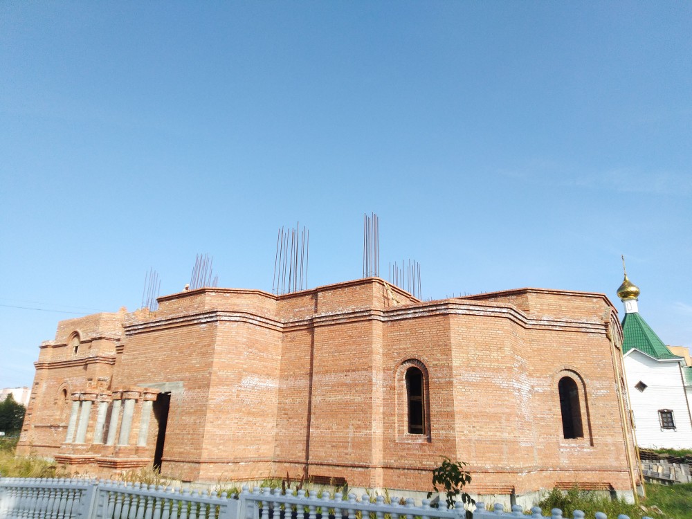 Шатура. Церковь Николая Чудотворца (строящаяся). , строится новый храм