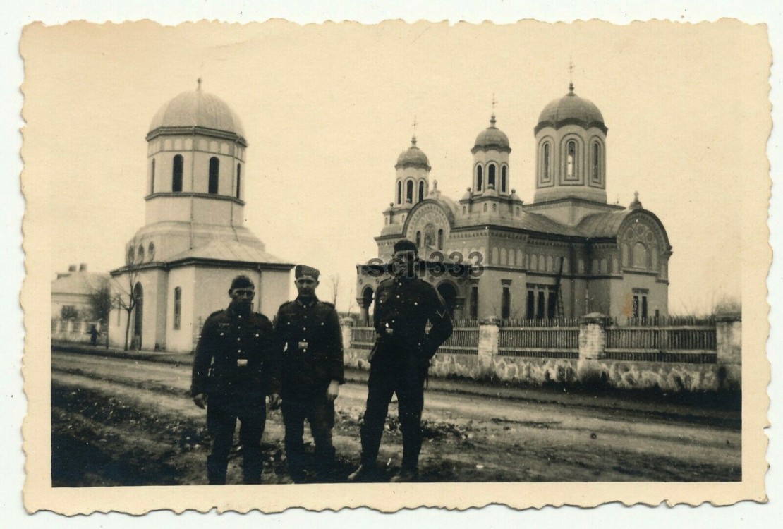 Церковь Георгия Победоносца, Негру-Водэ (Констанца, Румыния). архивная фотография, Фото 1941 г. с аукциона e-bay.de