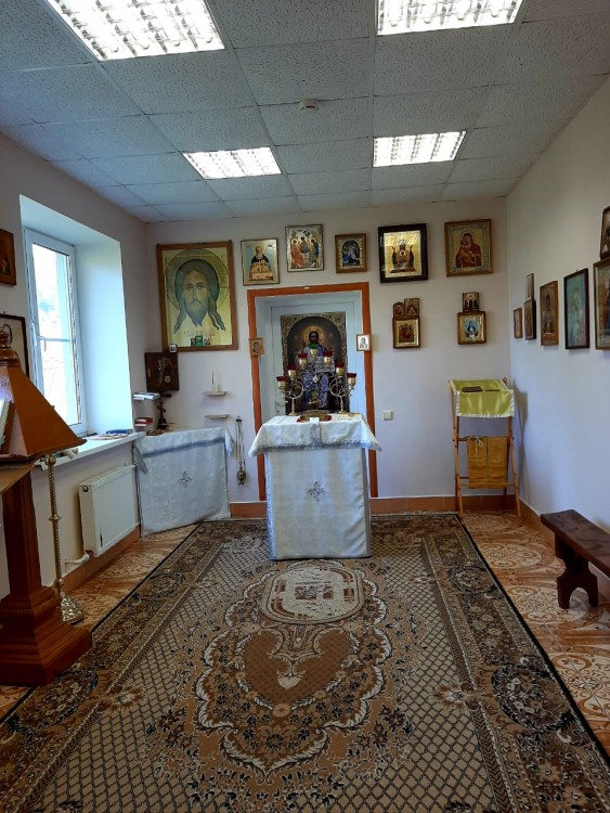 Церковь Иоанна Кронштадского, Сергиевский (Егорьевский городской округ, Московская область). интерьер и убранство, Внутри храма