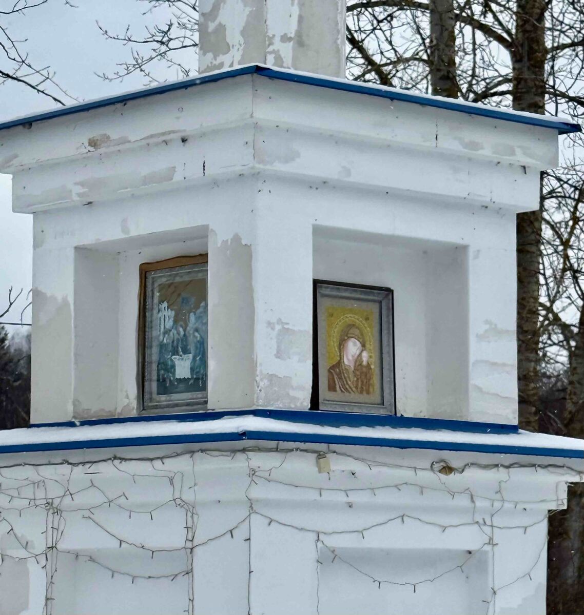 Часовня Казанской иконы Божией Матери, Раменье (Вязниковский район, Владимирская область). архитектурные детали