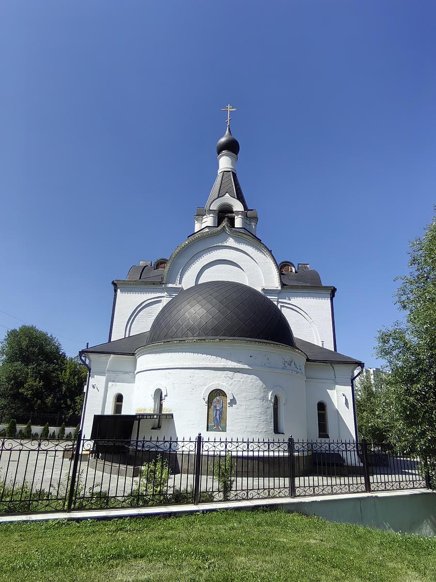 фасады. Церковь Спиридона Тримифунтского в Филях, Фили-Давыдково (Западный административный округ (ЗАО), г. Москва)